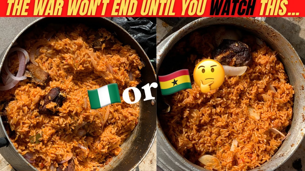 We Settled The Nigeria Jollof vs Ghana Jollof War in Accra, You Won't Believe Who Won...