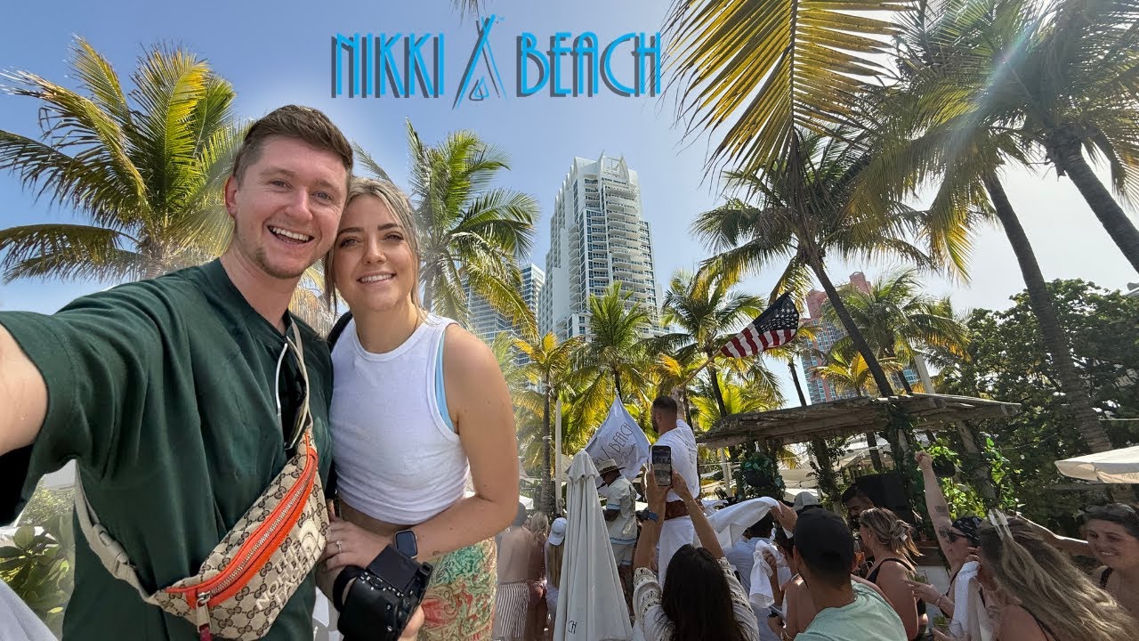 Inside Miami’s Most Iconic Beach Club – Nikki Beach Vlog!