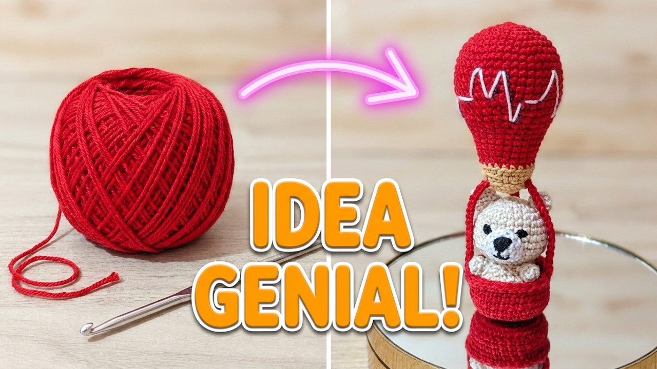 CROCHET PARA REGALAR ESTE SAN VALENTIN ♥️