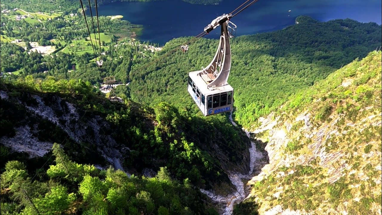 Bohinj Vogel felvonó | ski elevator cable car