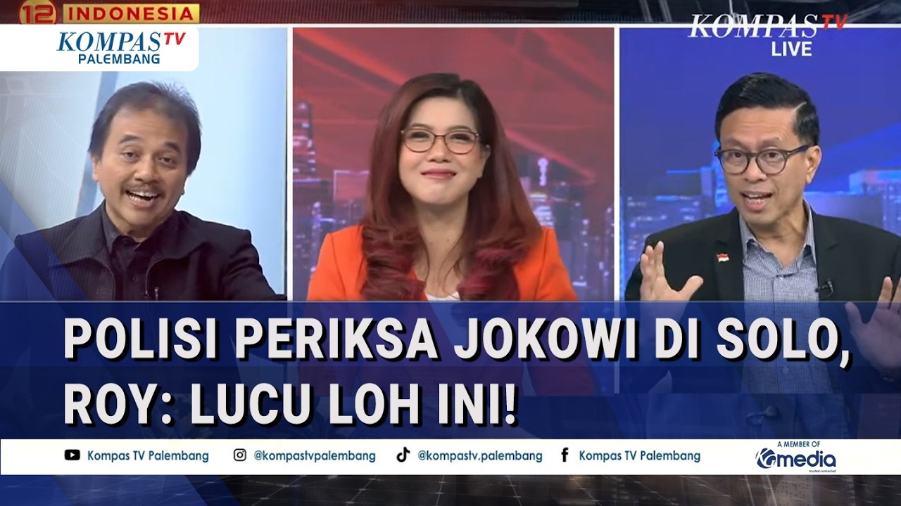 Respons Roy Suryo usai Polisi Periksa Jokowi di Solo, Ini Kata Andi Azwan