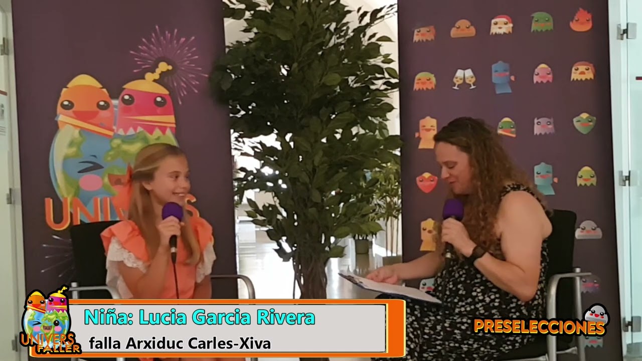 Univers Faller Niña Lucia Garcia Rivera #Preselecions25