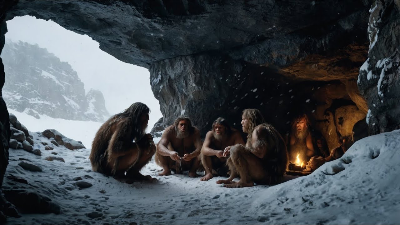 CÓMO SOBREVIVIERON LOS HOMBRES DE LAS CAVERNAS AL INVIERNO EXTREMO HACE 100.000 AÑOS