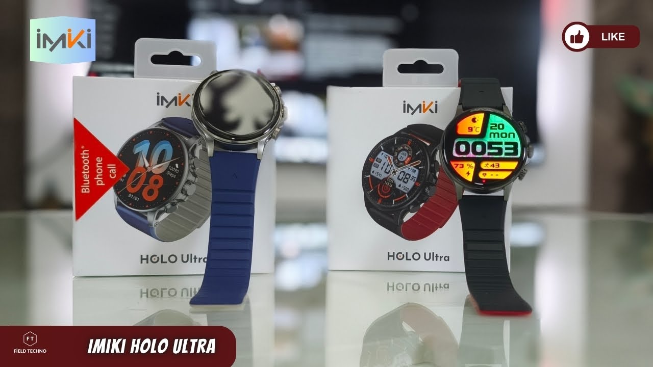İmiki Holo Ultra Akıllı Saat: Şıklık ve Performansın Zirvesi!