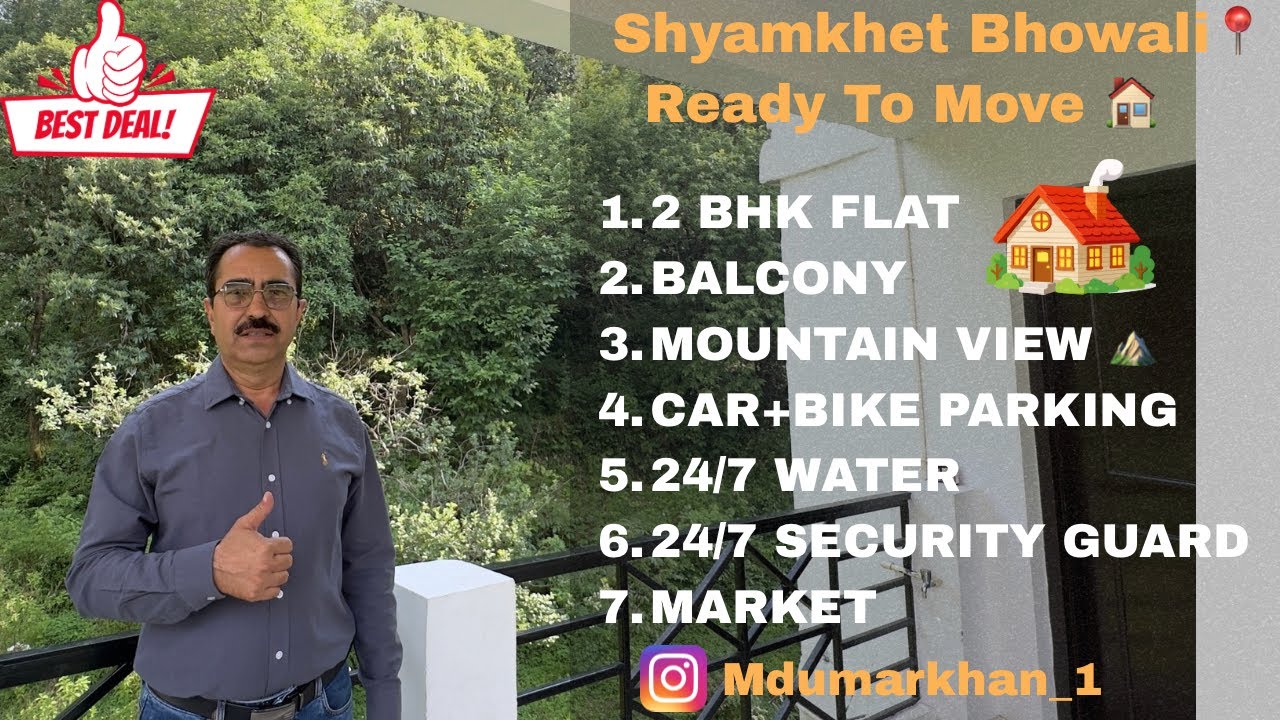 2 BHK  Flat For  Sale In Bhowali  Shyamkhet | NAINITAL |  Final Price 27 Lakhs
