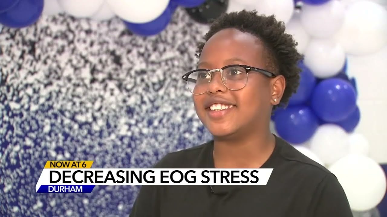 EOG pep rally at Durham school aims to reduce student stress