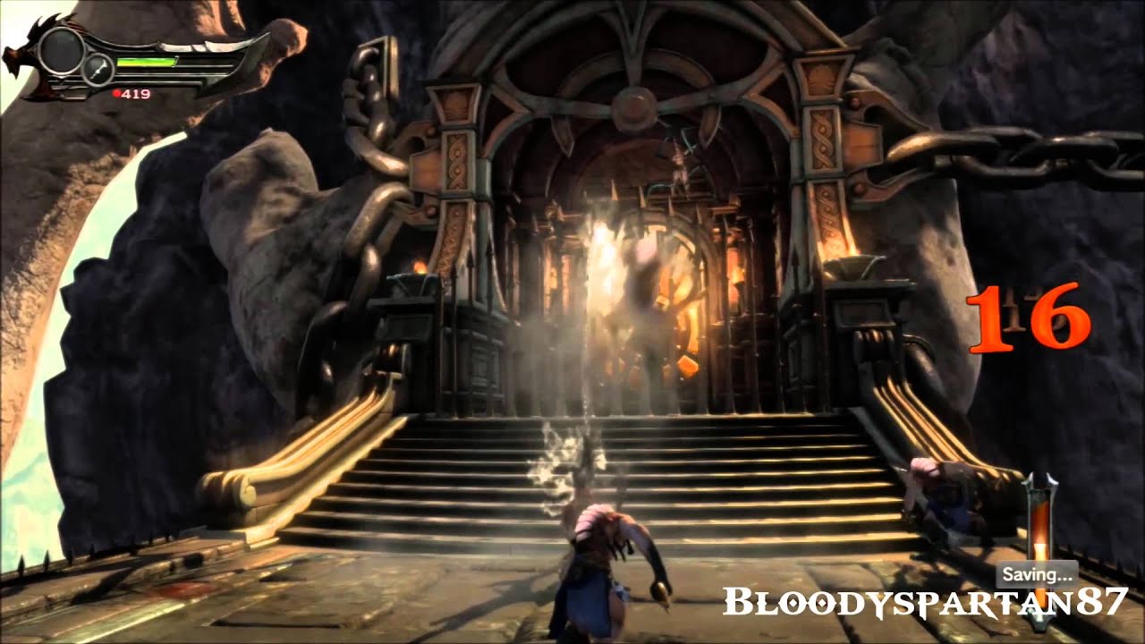 God of War Ascension Chapter 1: Prison of the Damned Titan Mode No Upgrade Run (NUR)