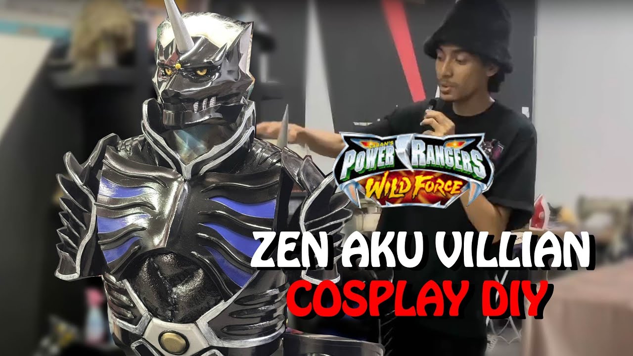 ZEN-AKU : Power Rangers Wild Force VILLAIN | COSPLAY DIY
