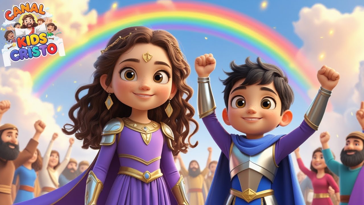 D&Eacute;BORA, A JU&Iacute;ZA CORAJOSA|M&Uacute;SICA INFANTIL CRIST&Atilde; #musicainfantilgospel