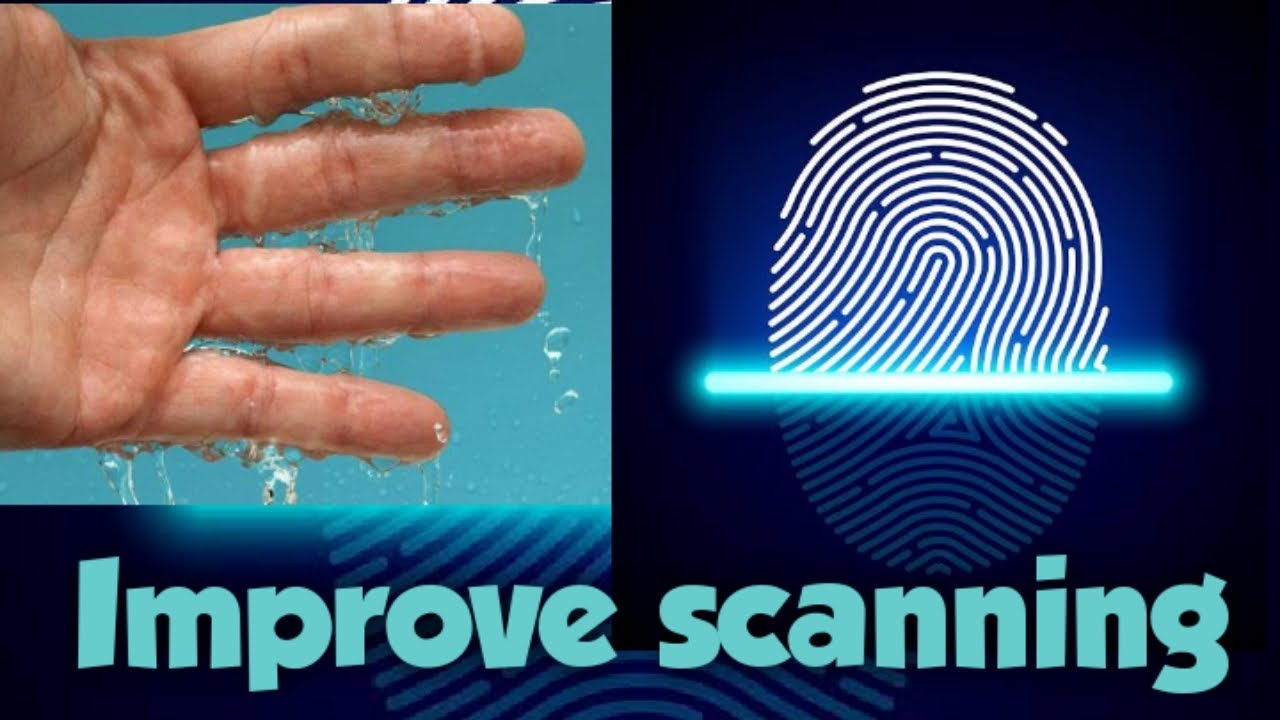 improve fingerprint scanning with sweaty hands or finger | hirap mag read ng fingerprint phone tip