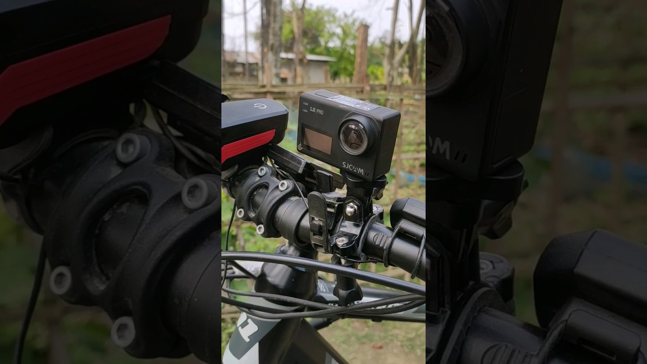 Bicycle camera setup #electriccycles #bicycle #cyclestunt #cycleride #ninetyonecycles #gearcycle