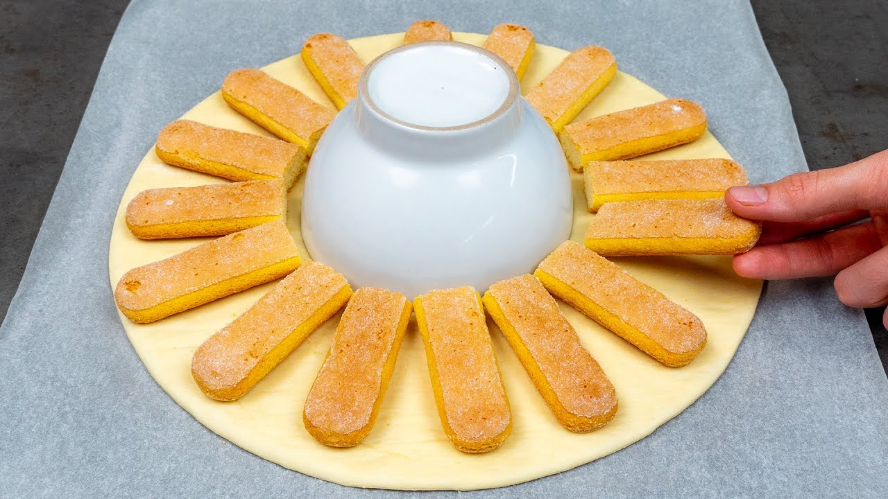 Десерт за 5 минут! Настолько вкусно, что на столе ничего не останется!