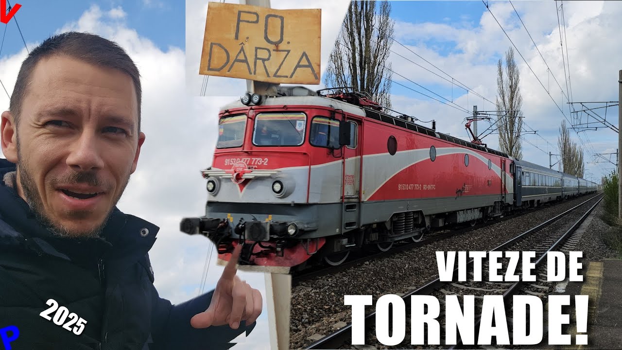 Magistrala 1000: Trenuri de viteză la Halta Dârza – O experiență feroviară unică