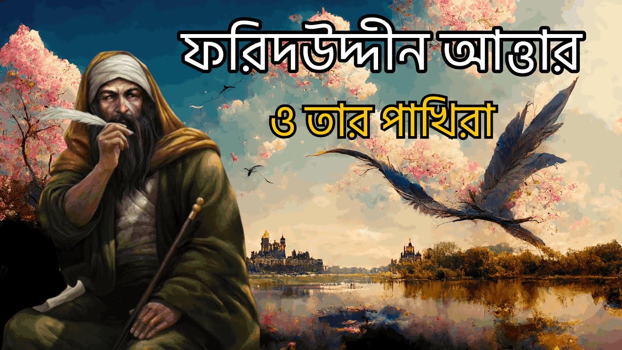 ফরিদউদ্দীন আত্তারের জীবন কাহিনী । একজন সূফীর দর্শন ও শিক্ষা । Attar - Conference of the birds