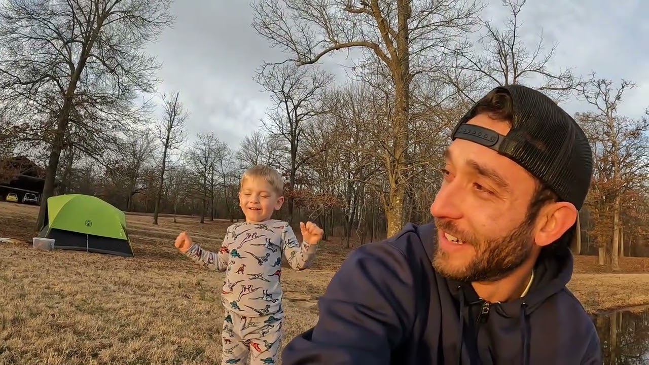 Camping with the boys