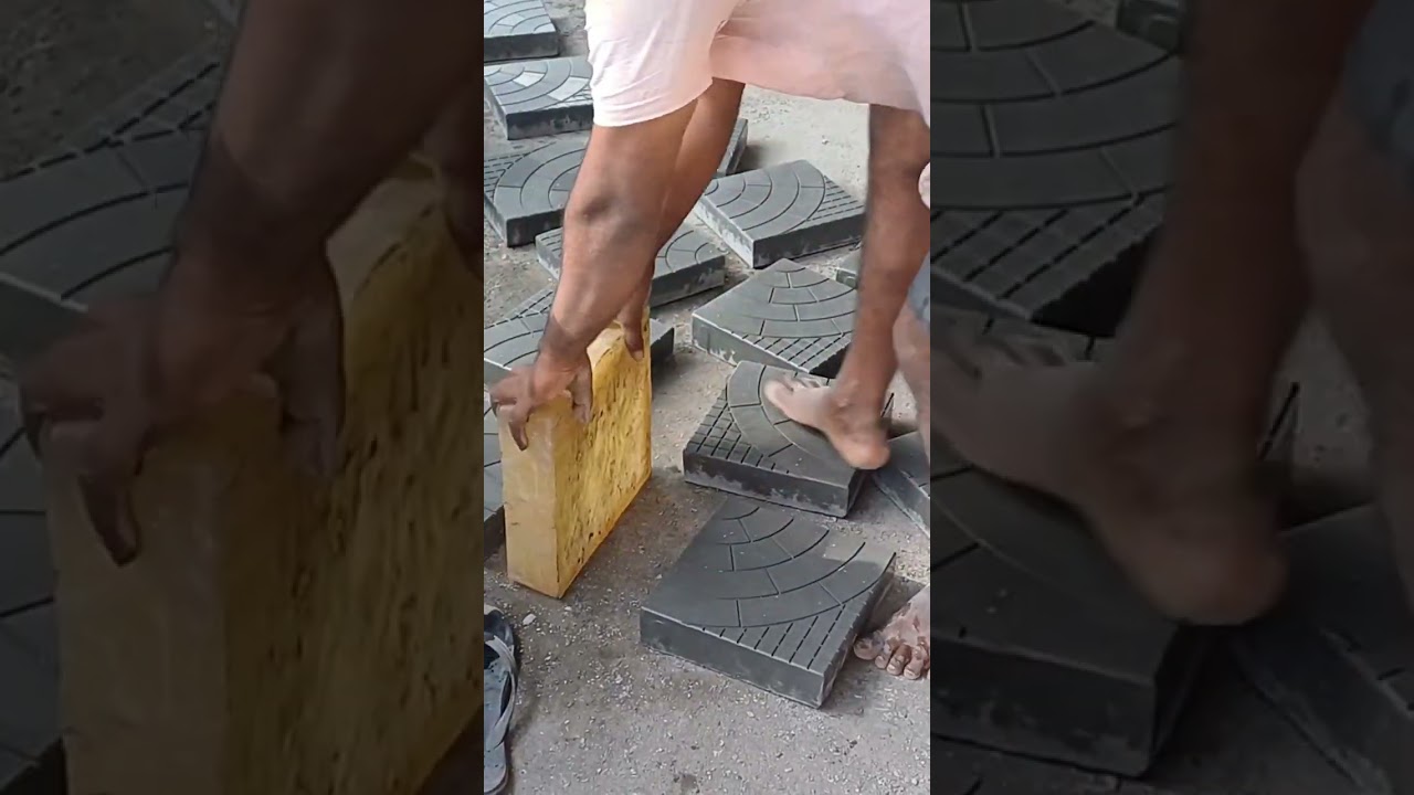 Excellent Paver block design | Car Parking Floor | Low cost Parking tiles