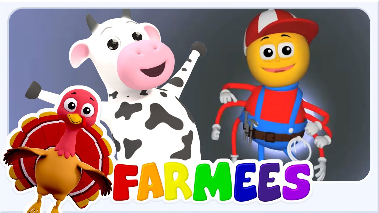 Farmees Incy Wincy Araignée | Vidéo De Dessin Animé éducatif Pour Les Enfants