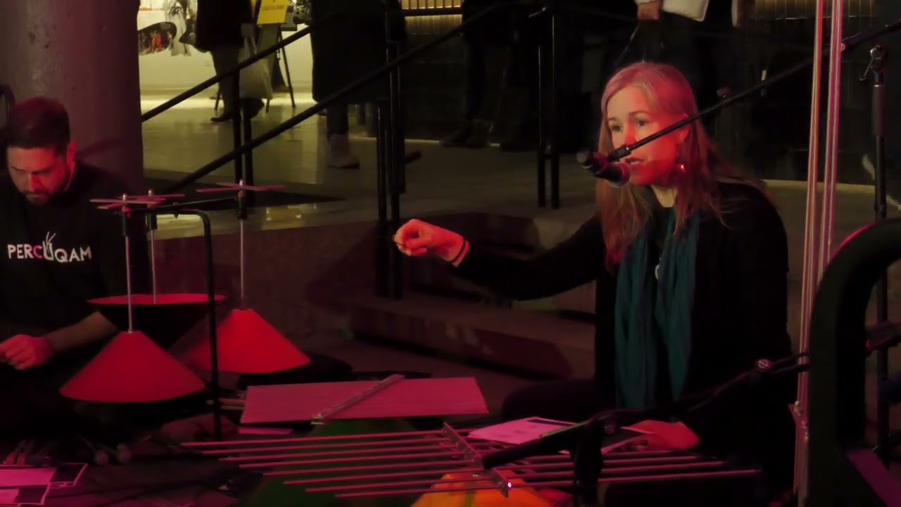 Percuqam - Instruments Baschet - Nuit Blanche - 2026