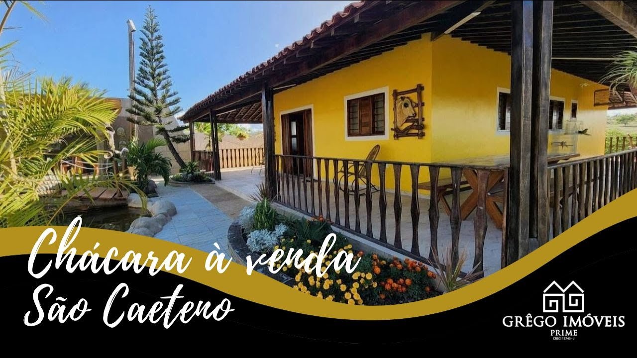 CHÁCARA À VENDA | RECANTO DA CAETANA | SÃO CAETANO-PE | GRÊGO IMÓVEIS PRIME | MÁRCIO GRÊGO