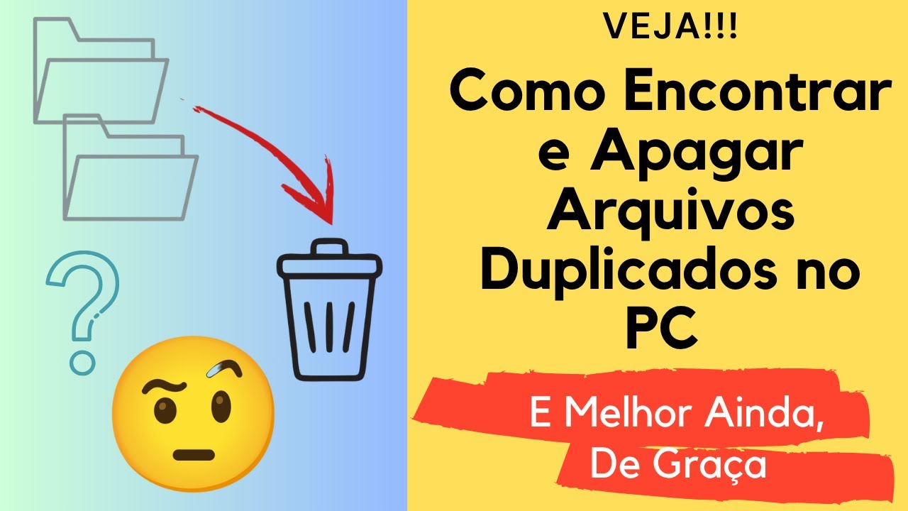 Como Encontrar e Apagar Arquivos Duplicados no PC