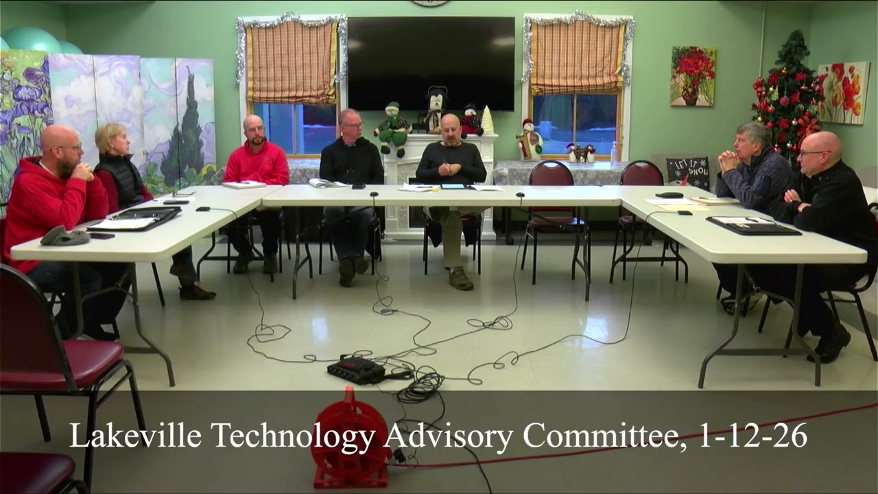 Lakeville Technology Advisory Committee, 1-12-26