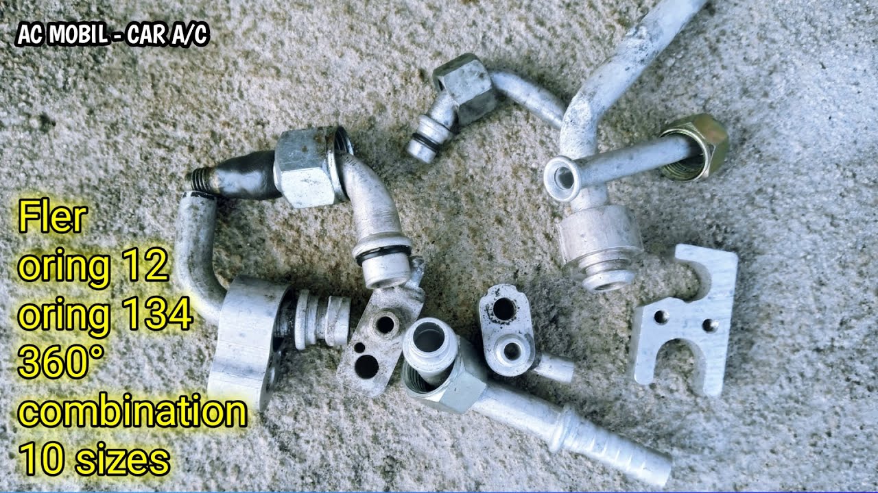 Connection to the car ac installation system,Type and size