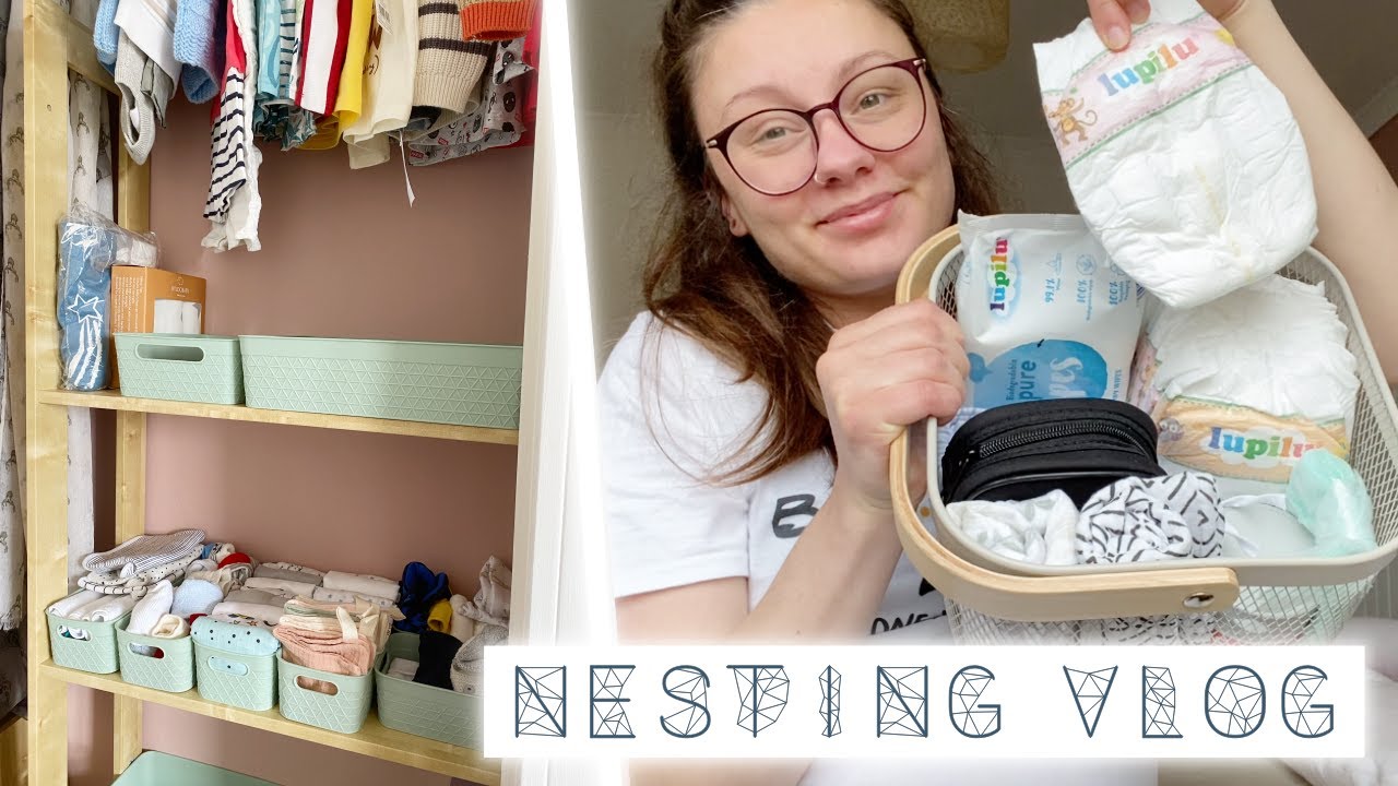 PREGNANCY WEEKS 34 - 35 || NESTING VLOG & Date Scheduled for C-Section || UK Pregnancy Journey