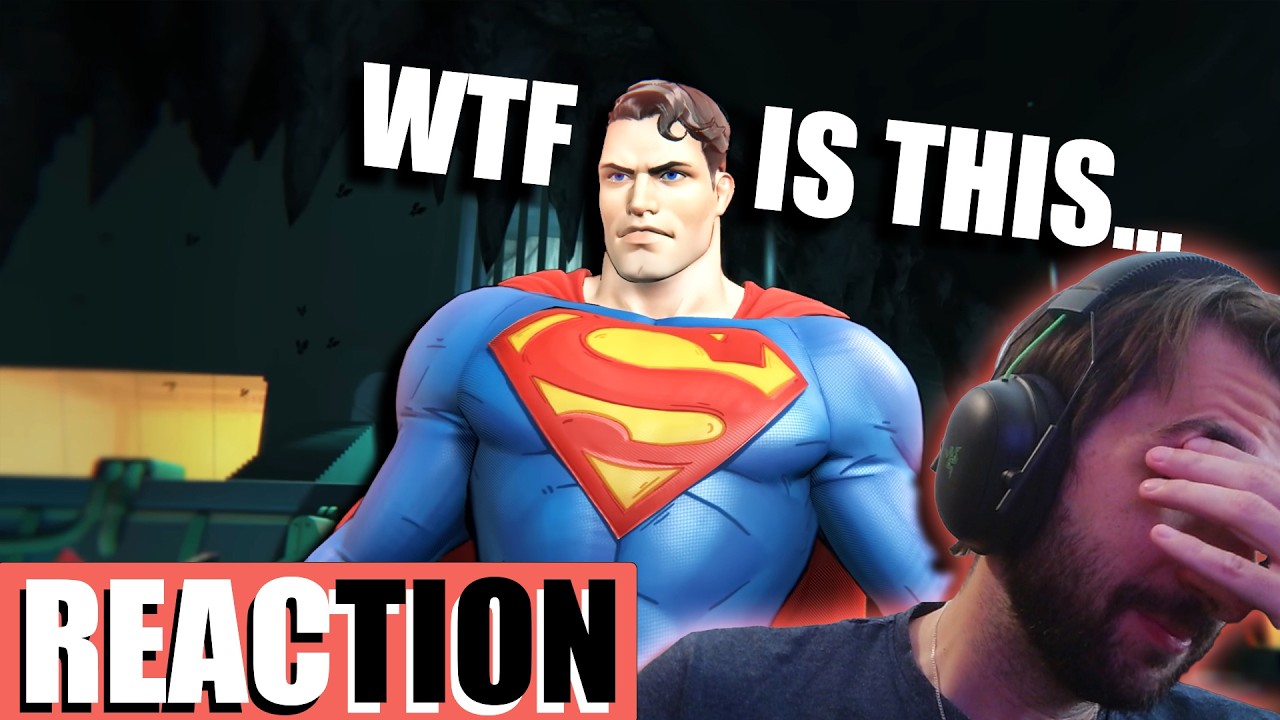 New DC Fighting Game - DCKO Announcement Trailer / SASHA REACTS
