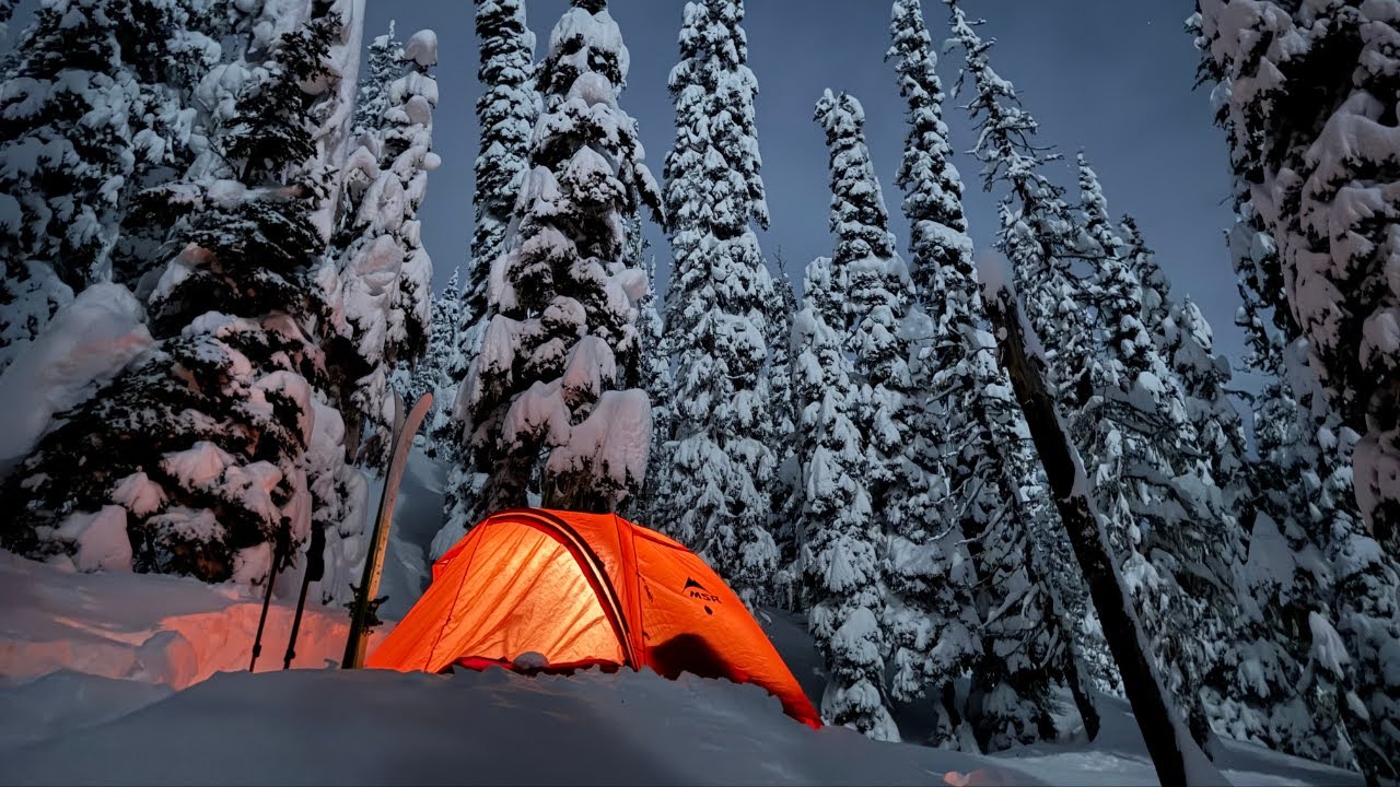 Winter Camping ALONE…it went a bit sideways 
