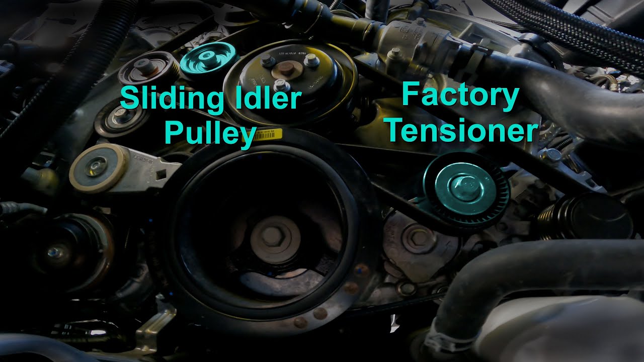 Whipple F150 Supercharger belt tension adjustment.