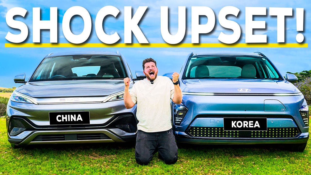 Обзор BYD Atto 3 2024 года против Hyundai Kona Electric: дерьмо стало реальным...