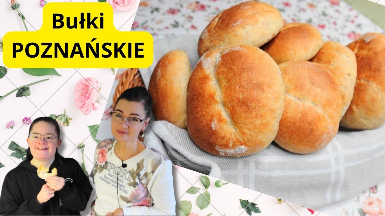 Te bułki są pyszne, znikną ze stołu w 5 minut! POZNAŃSKIE BUŁKI na drożdżach z dodatkiem zakwasu!