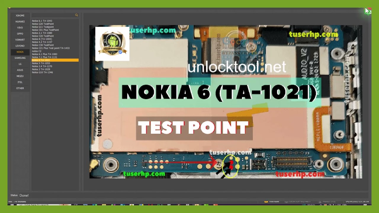 Nokia 6 Factory Reset And FRP done with unlock tool [TA-1021]