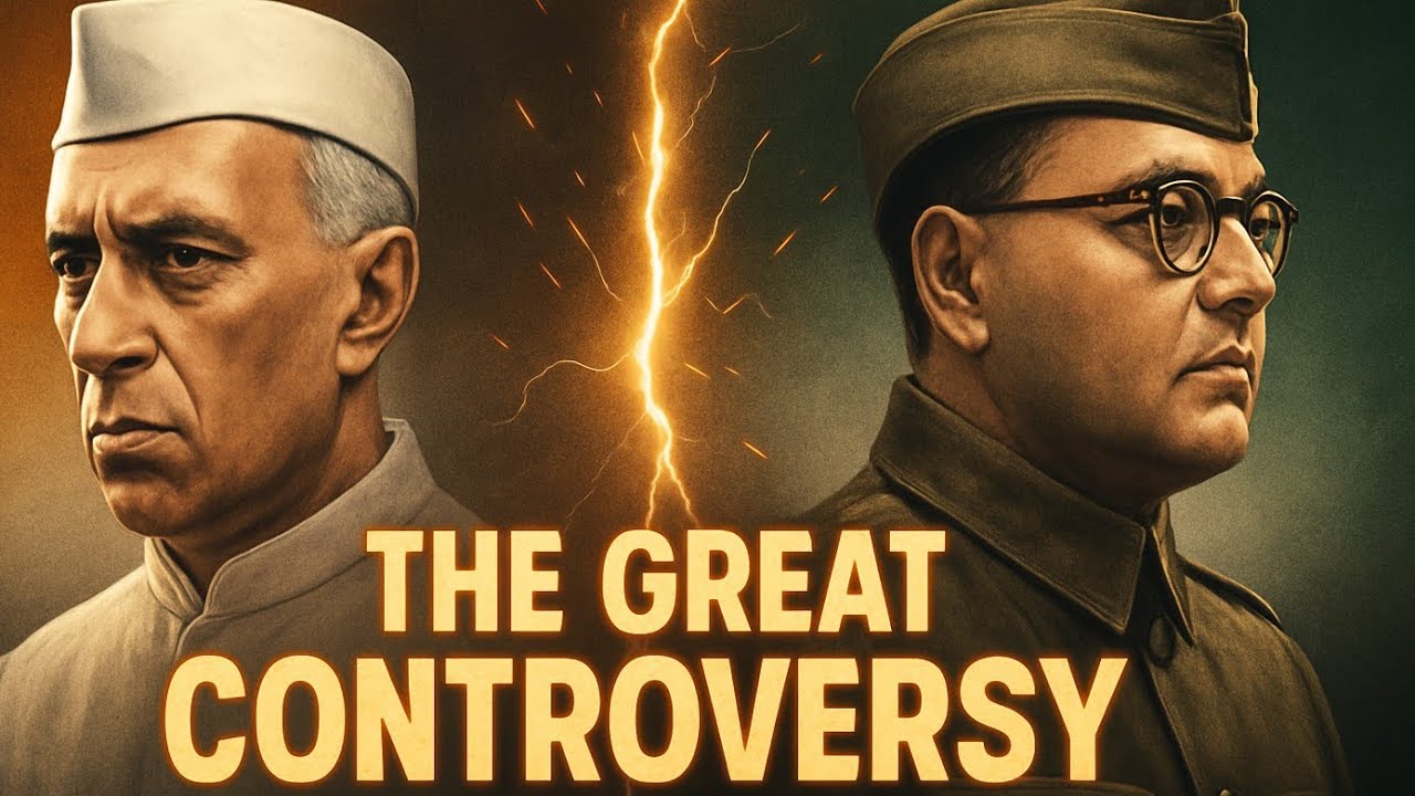 Nehru vs Bose Explained | History&rsquo;s Biggest Freedom Struggle Debate | Facts By Spparsh 