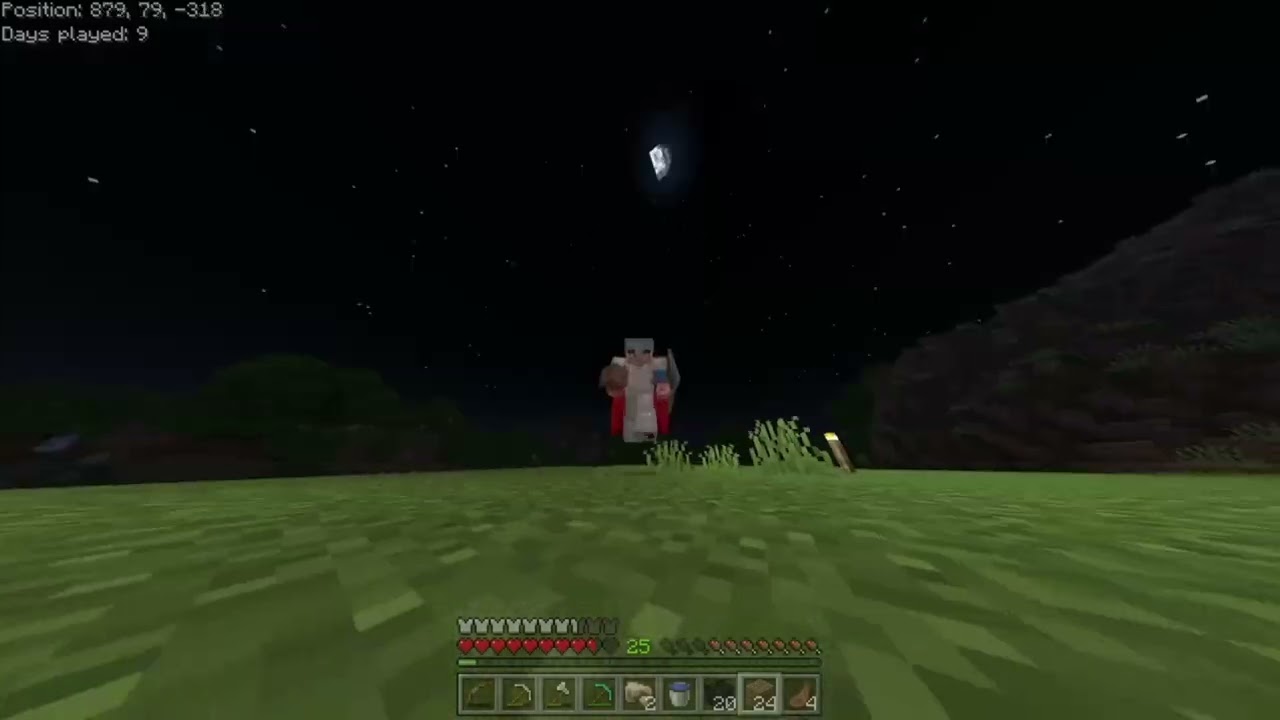 Minecraft survival (4) Exploring the nether 