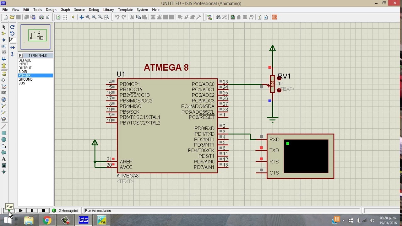 ADC BASCOM AVR