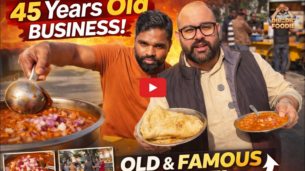 Subah 9 Baje Se Bheed 😱 | 45 Saal Se Same Taste | Street Food King 👑