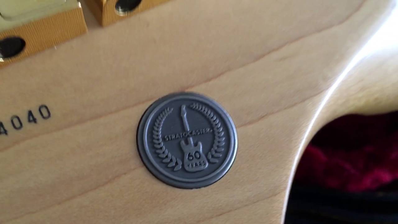 Fender 60th Anniversary Strat