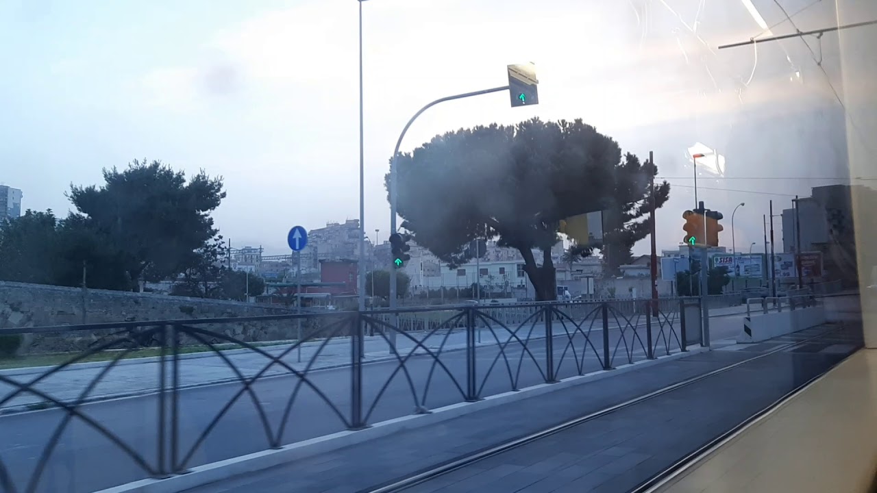 Viaggio sulla linea 1 tram AMAT Palermo
