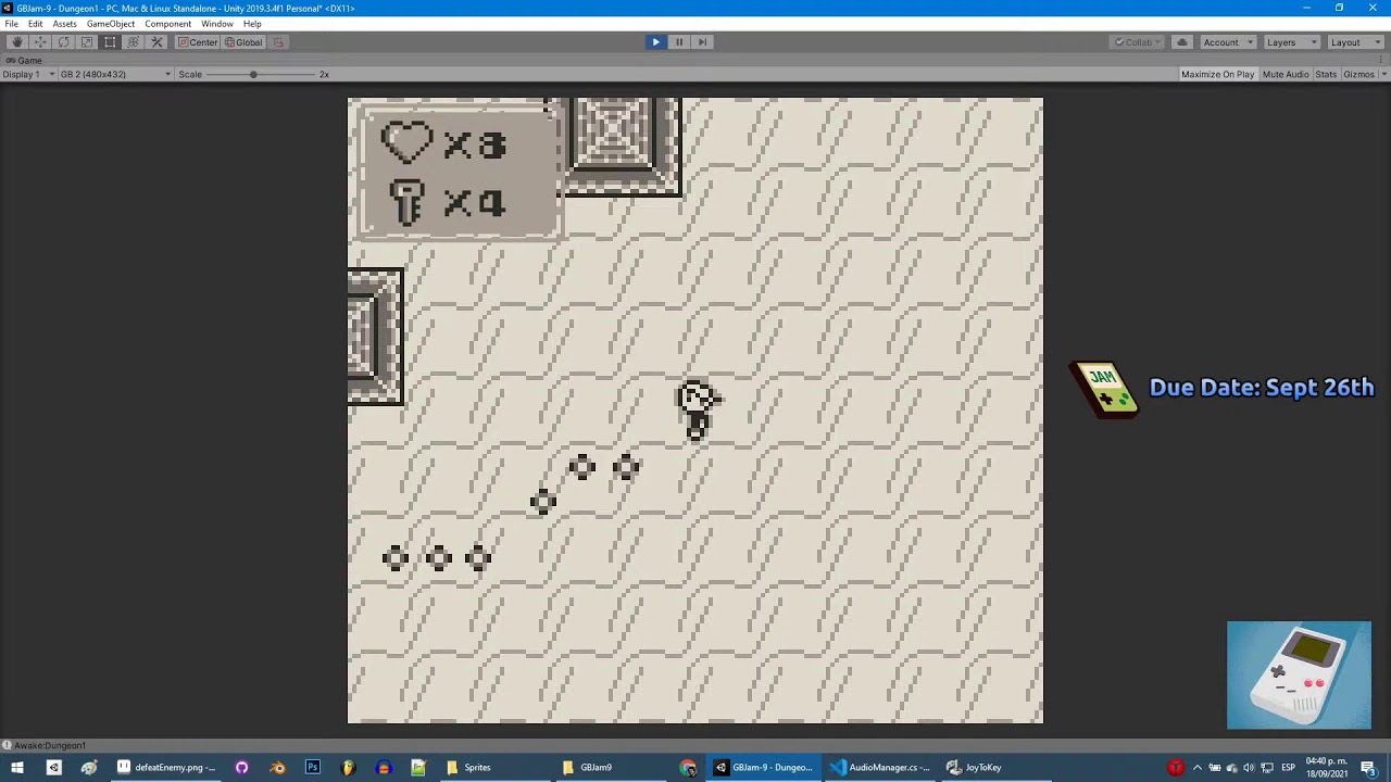 GBJam 9 - Day 2