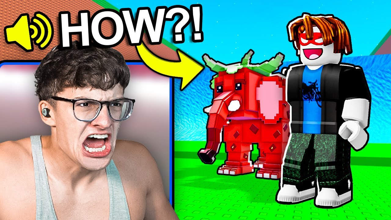 Trolling YouTuber As NOOB With 0.01% BRAINROTS!! (Escape Tsunami For Brainrots)