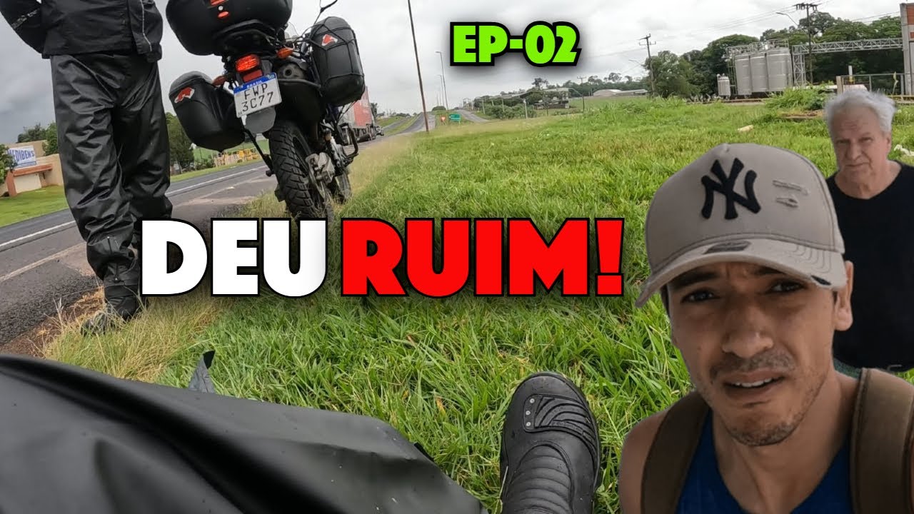 02- TIVEMOS PROBLEMAS ao chegar em Foz do Iguaçu | Drone novo PARAGUAI -Viagem ao ATACAMA Tenere 250
