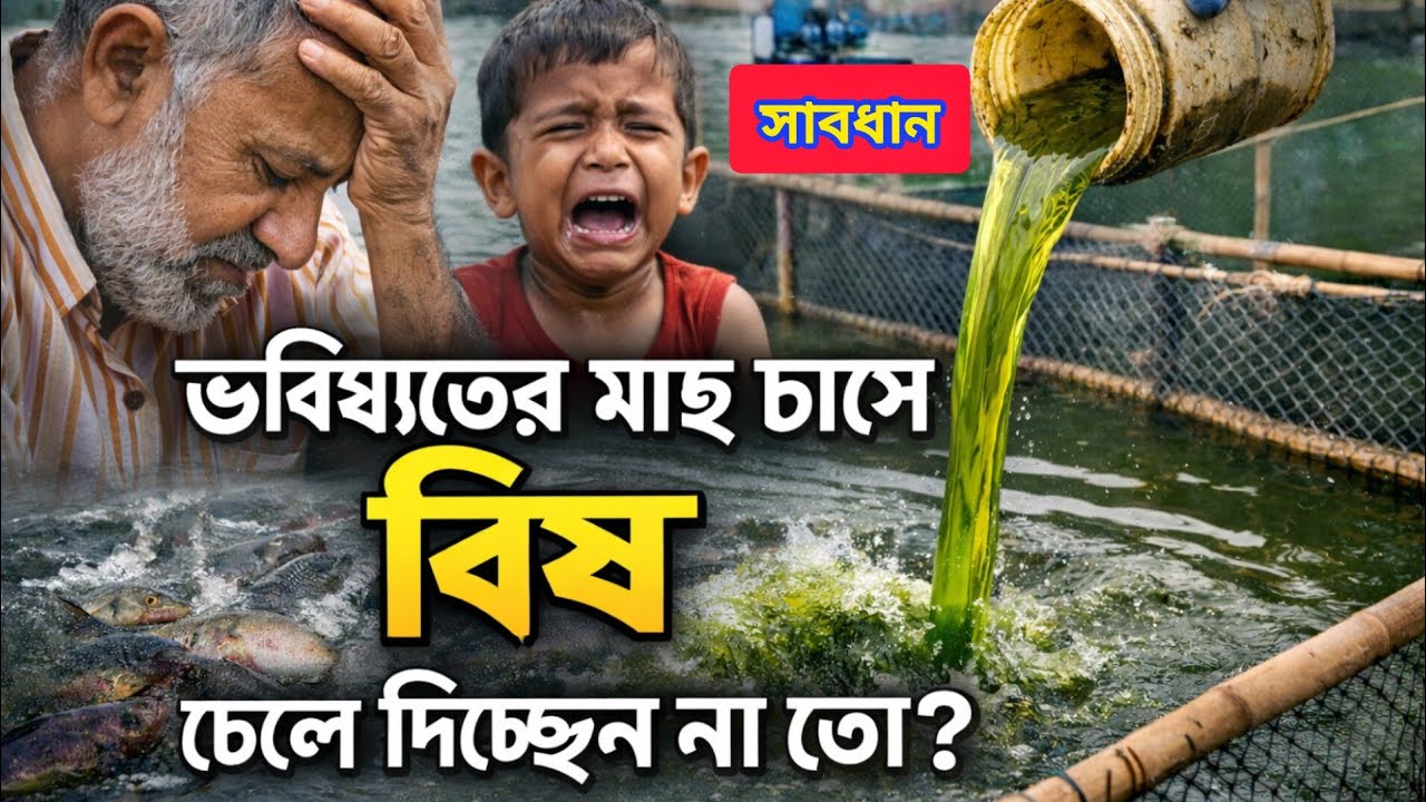 ভবিষ্যতের প্রজন্মের জন্য কী রেখে যাচ্ছেন? মাছ না বিষ?