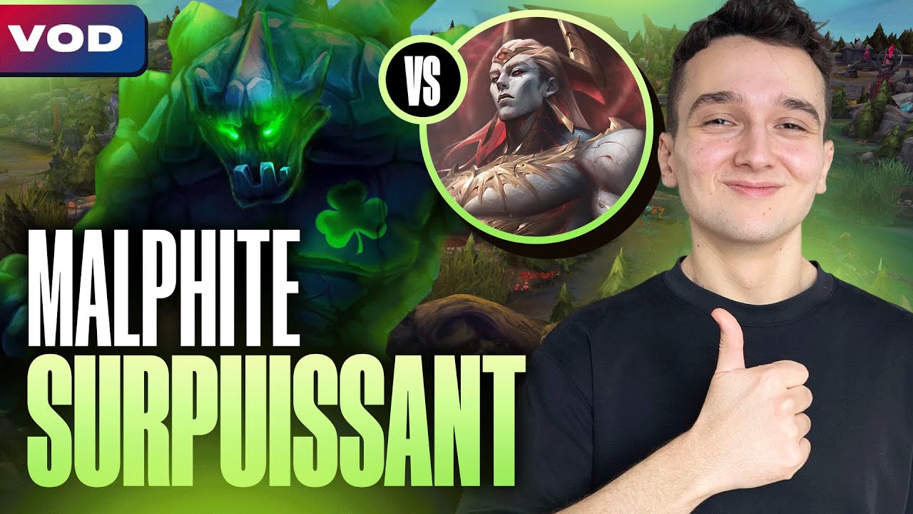 L'ANGLE DE MALPHITE EST PARFAIT, ANCÊTRES FIERS - Malphite vs Zaahen - SoloQ Patch 25.24