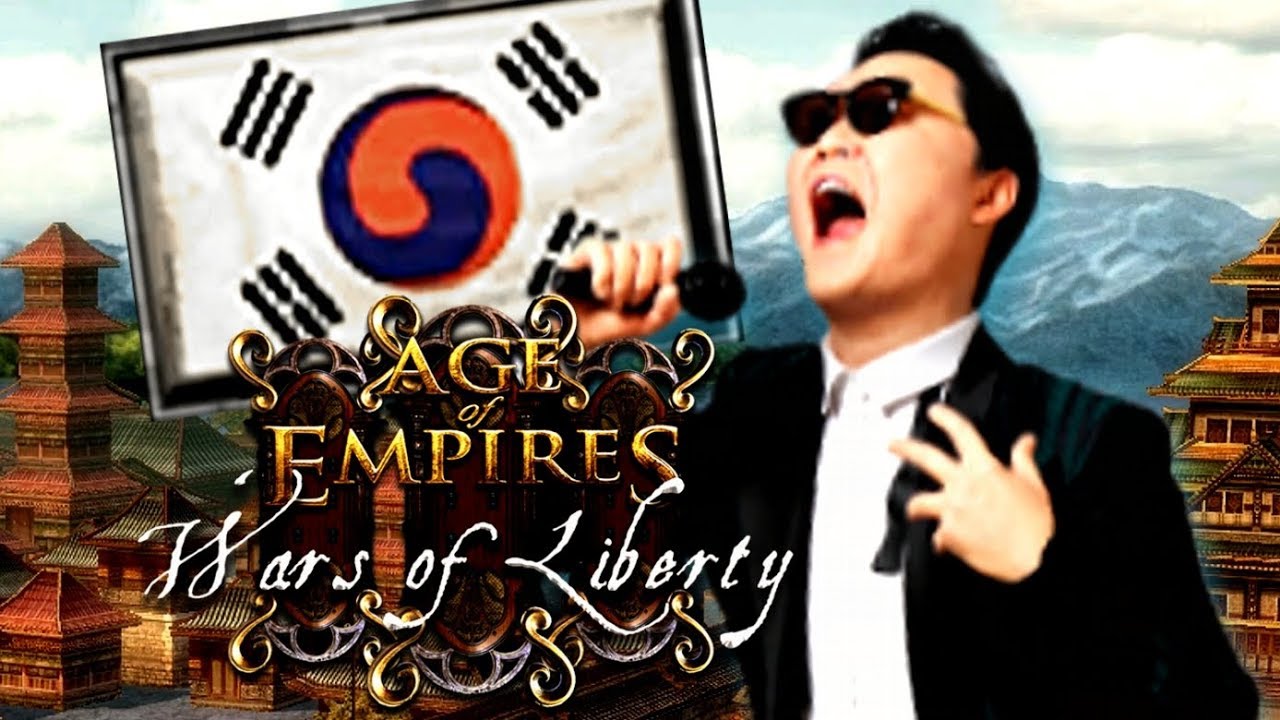 COREANOS en AOE 3 y el MAYOR CHETO de WARS of LIBERTY