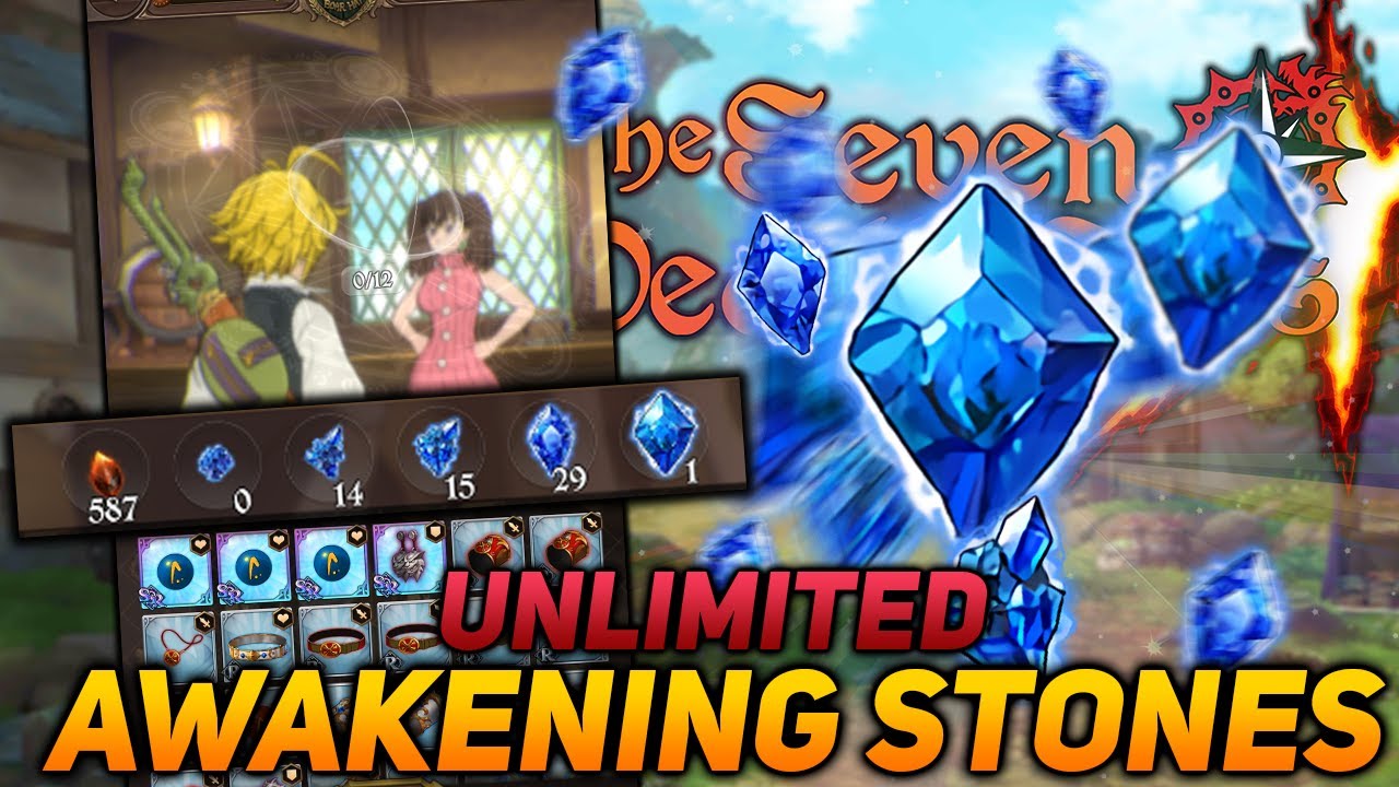 The SECRET To Farming AWAKENING STONES! How To Farm UNLIMITED AWAKENING STONES! | 7DS Grand Cross