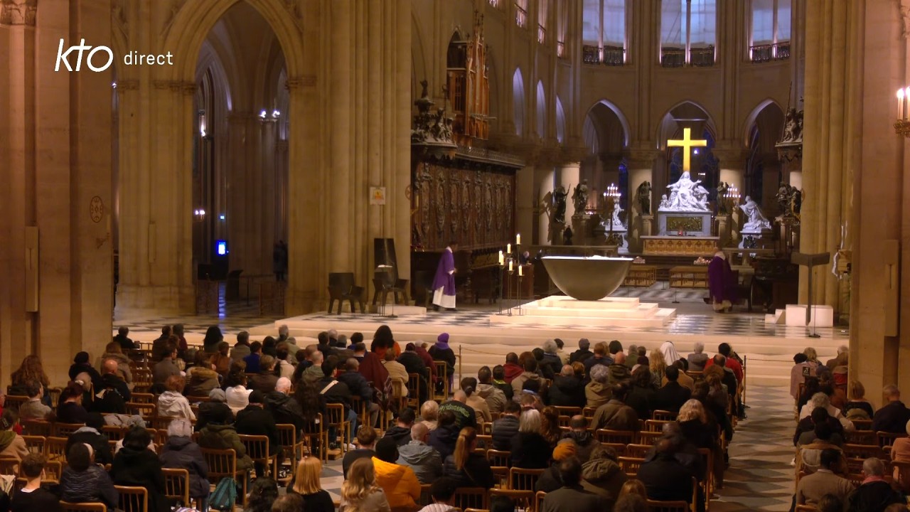 Messe du 27 février 2026 à Notre-Dame de Paris
