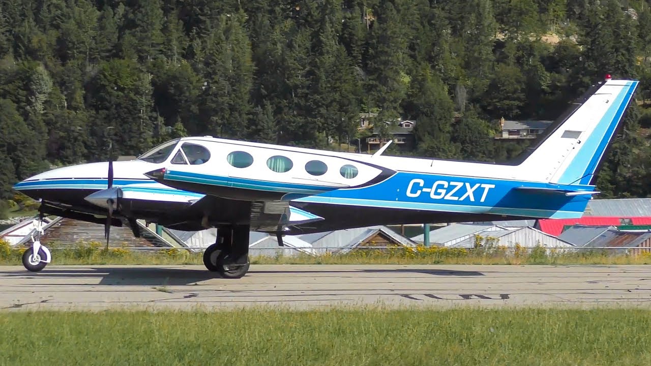 Cessna 340 Takeoff