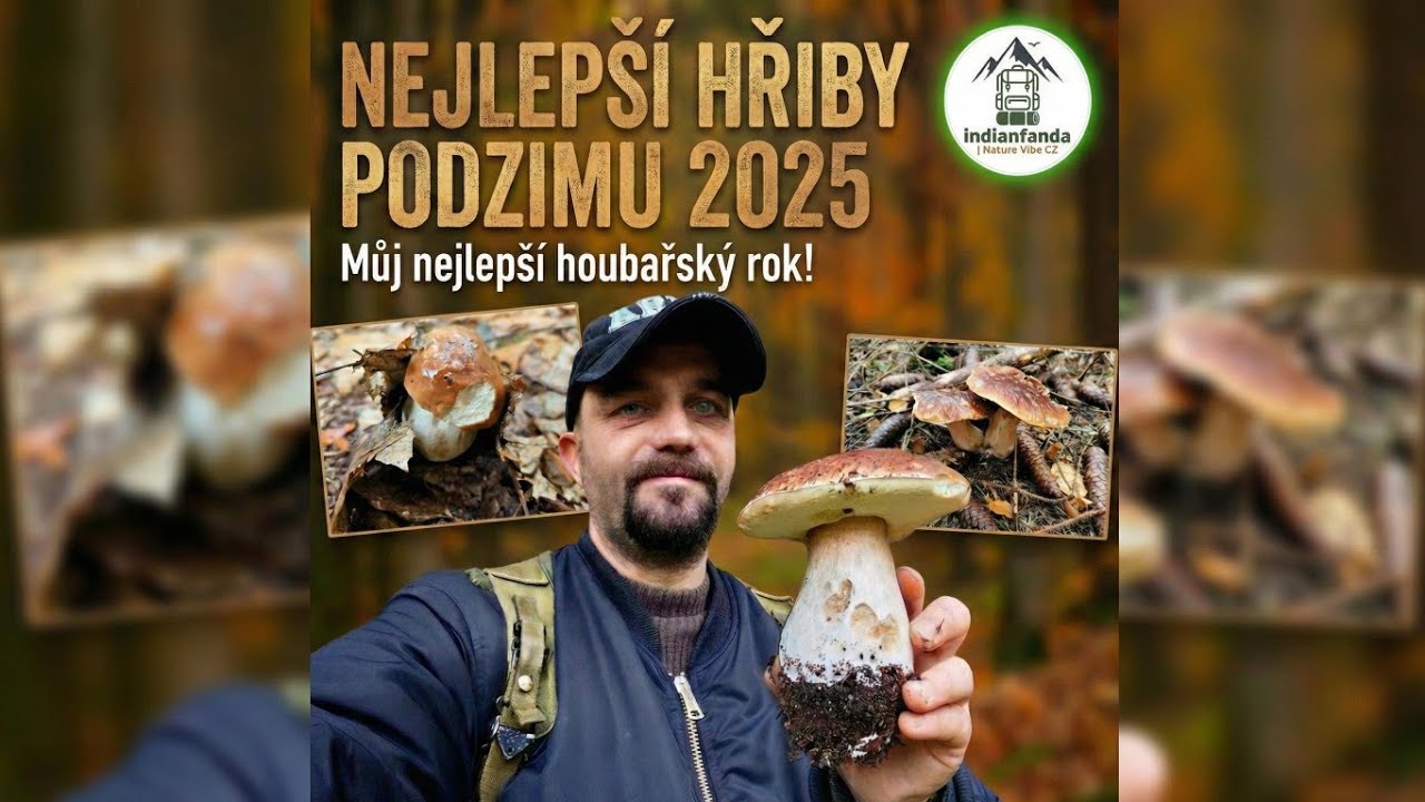 Hřibová exploze 2025! To nejlepší z mé houbařské sezóny 🍄‍🟫