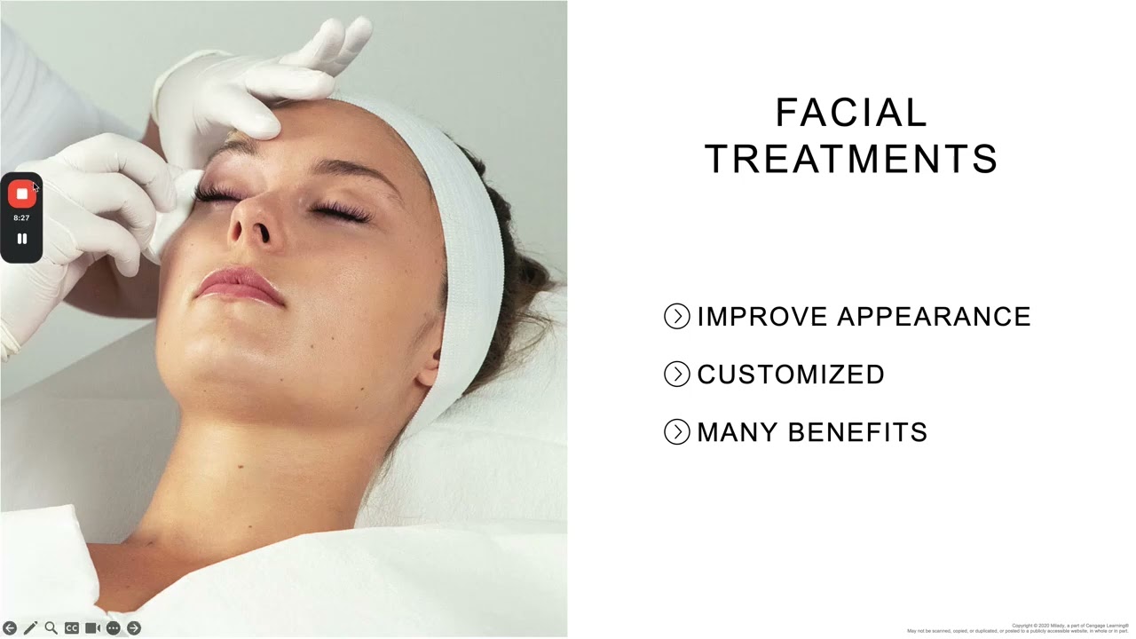 Esthetics- Ch. 8 Facial Treatments